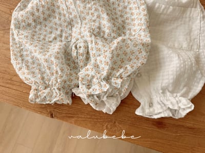 Valubebe 49｜(65-90cm) 褶邊翅膀吊帶服5