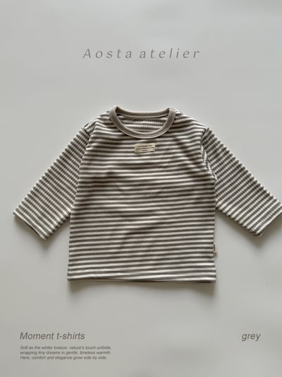 AOSTA57｜(6m-5y) 羅紋圓領上衣6