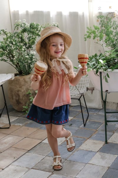 FLO26｜(75-140) 蕾絲胸皺背心24