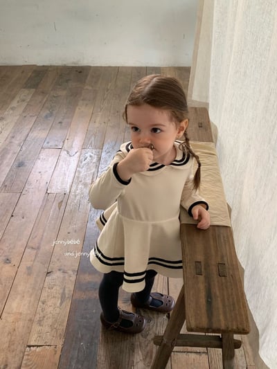 JE568｜(66-90cm) 水手領包屁衣14