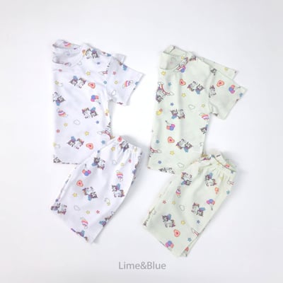 LIME&BLUE27｜(80-118cm)  可愛獨角獸套裝8