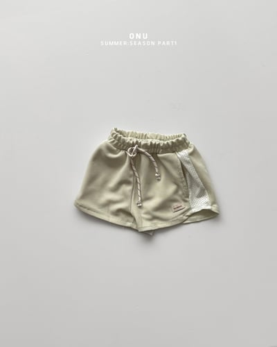 onu15｜(70cm-115cm) 網眼撞色短褲5