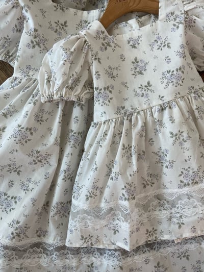 Anne Shirley15｜(1y-5y) 2色碎花方領洋裝7