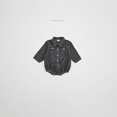 bebe nine03 (65-90) 2色牛仔包屁衣13