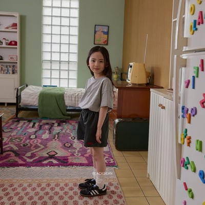 BEAN09｜(65-120cm) 刺繡英字短褲10