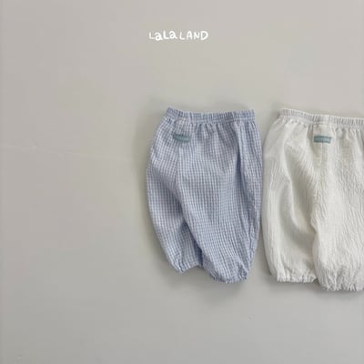 lala land09｜(3m-18m) 2色棉麻縮口褲20