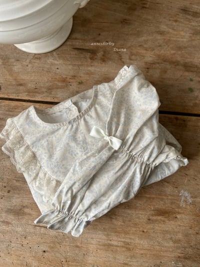 Anne Shirley08｜(1y-5y) 1色蕾絲碎花公主洋裝3