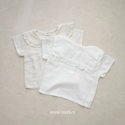 mimi market22 (75-90cm)  花邊翻領上衣4
