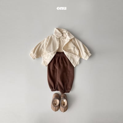 onu 32｜(70cm-115cm) 簡約燈芯絨襯衫夾克12