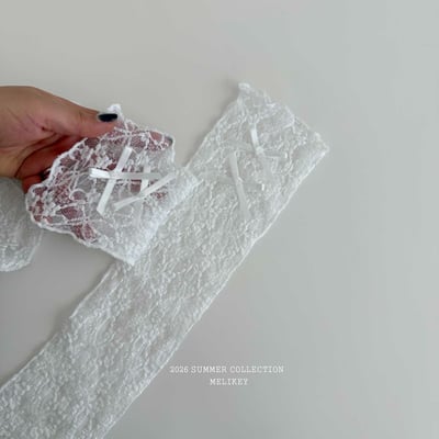 Melikey05｜(75-125cm) 蕾絲無根長襪3