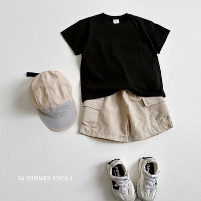 vivid36｜(78cm-125cm) 3款夏季素色寬鬆上衣24