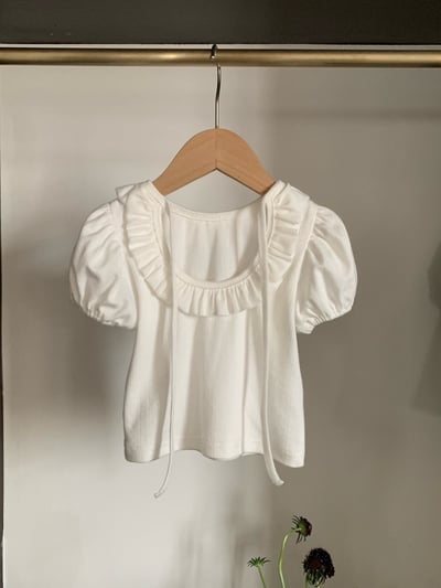 JE48｜(73-120cm) 花邊領露背上衣12