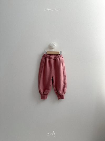 AT28｜(70-110) 立體剪裁束口棉褲8