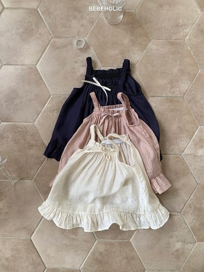 Bebe holic31｜(3m-18m) 蝴蝶結連身裙2