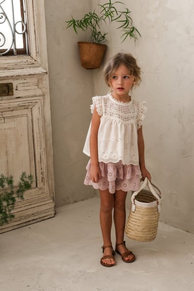 FLO29｜(75-140) 鏤空蕾絲邊背心15