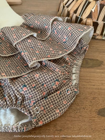 JE 615｜(73-100cm)  蛋糕裙連身包屁衣3