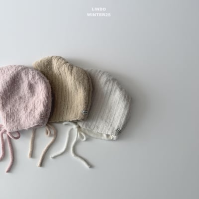 Lindo81｜(80cm-125cm) 絨毛綁白帽4