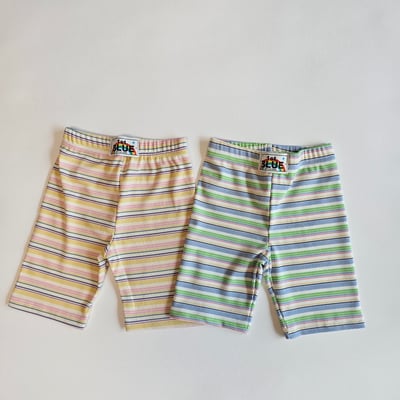 1st blue17｜(~93-118cm) 條紋緊身短褲7