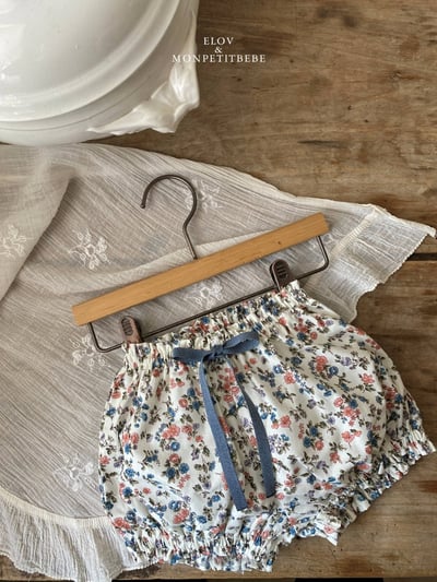 Mon petit20｜(73-118cm) 碎花抽繩短褲10