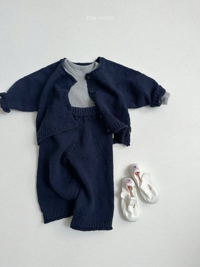 MiniRobe34｜(70-110) 針織開襟外套6