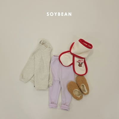 Soybean28｜(75cm-118cm) 細條紋高領上衣16