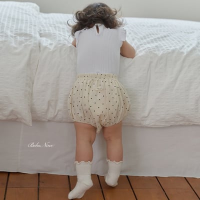 bebe nine10  (6m-24m) 4色可愛小碎花包屁褲11