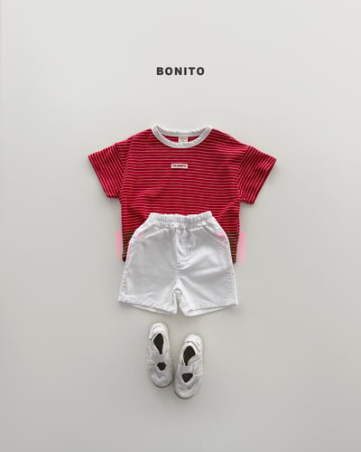 Bonito53｜(75cm-125cm) 3組線條拼接上衣（2件組）14