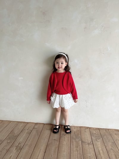 Azalea02｜(85-125cm) 荷葉邊南瓜褲6