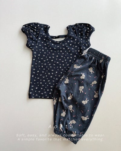 AOSTA05｜(6m-5y) 2色公主泡泡袖上衣7