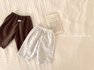 Valubebe40｜(65-90) 壓線休閒七分褲8