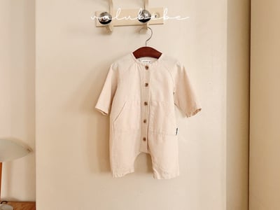 Valubebe50｜(65-80) 牛仔棉連身衣10