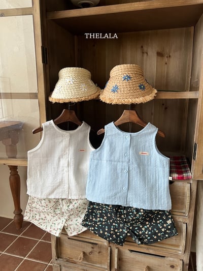 thelala25｜ (70-115) 印花排扣背心3