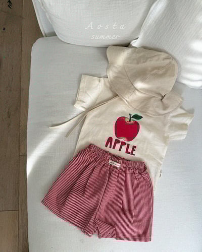 AOSTA41｜(6m-5y) 2款甜美水果插圖上衣10