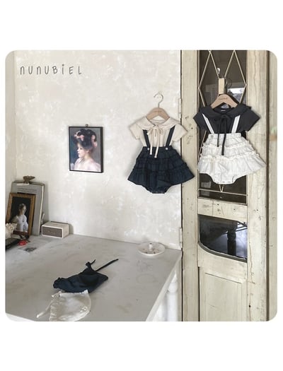 NUNU BIEL18｜(Free) 木耳邊綁帶帽4