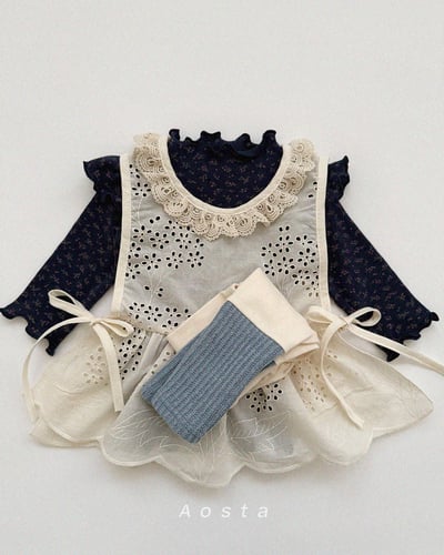 AOSTA14｜(6m-5y) 蕾絲棉質背心7