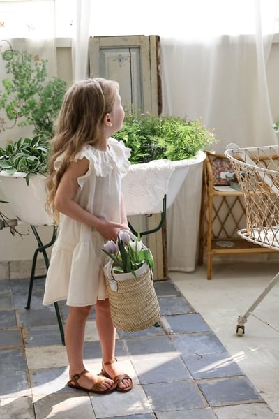 FLO31｜(75-140) 荷葉領蛋糕洋裝22