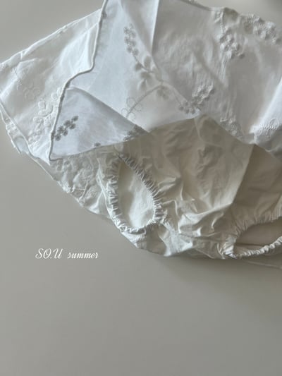 SO.U16｜(6m-4y) 刺繡包屁短裙8