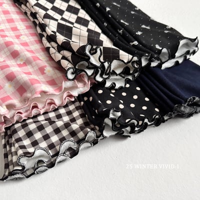 vivid21｜(78cm-125cm) 印花喇叭褲2