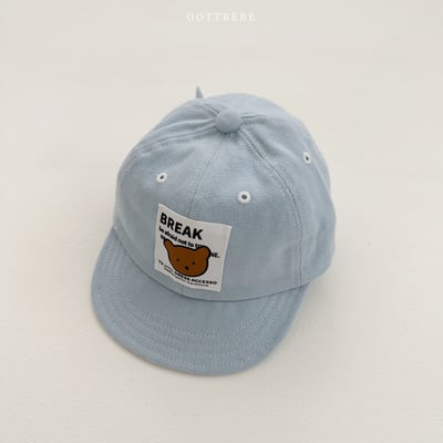 Oottbebe21｜(1y-6y )  小熊布章棒球帽9