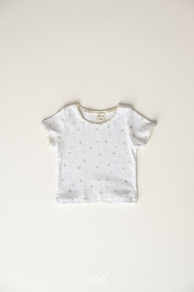 ROA25｜(6m-18m) 2色蕾絲滾邊碎花上衣4