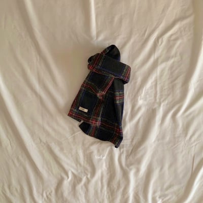 Fondue 35｜(Free  24x120cm)  格子圍巾6