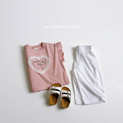 vivid99｜(78cm-125cm) 3款素色鬆緊闊腿褲19