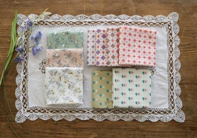 FLO01｜(free) 9色法式鄉村頭巾圍巾17