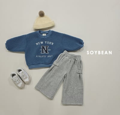 Soybean36｜(75cm-118cm) 英字刷毛上衣12