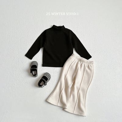 vivid76｜(78cm-125cm) 1+1素面配條紋上衣8