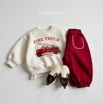 vivid37｜(78cm-125cm) 經典汽車印花休閒上衣12