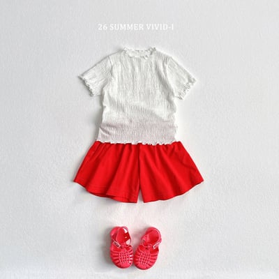 vivid88｜(78cm-125cm) 4款素色鬆緊真絲裙褲8