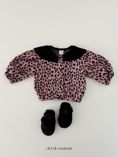 Cieldemaman08｜(6M~24M)  2色豹紋翻領套裝7