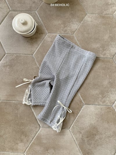 Bebe holic04｜(3m-18m) 百合花邊褲9