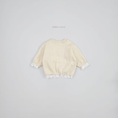 bebe nine27 (65cm-115cm) 3色愛心摺邊上衣12